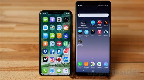 Video: iPhone X vs Note 8 